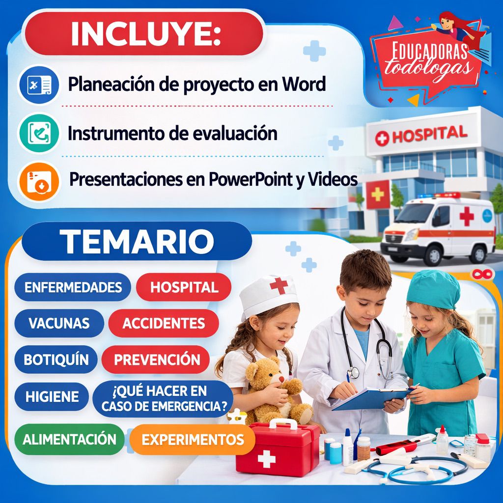Proyecto Hospital de emergencias preescolar - Image 2