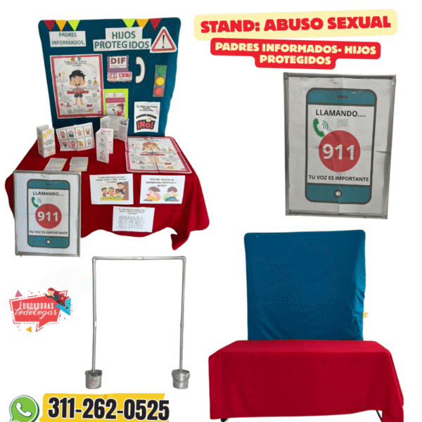 Paquete digital para la prevención de abuso sexual infantil– Padres Informados, Hijos Protegidos-Stand - Image 2